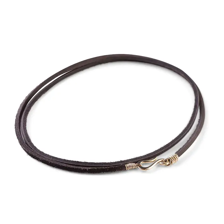 Anastasia Boho Suede Wrap Necklace