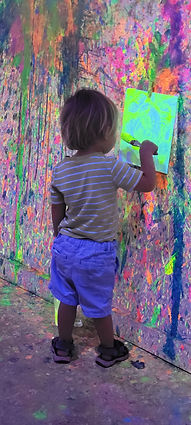 Paint 'Splatter' Room in Kingsland, Georgia
