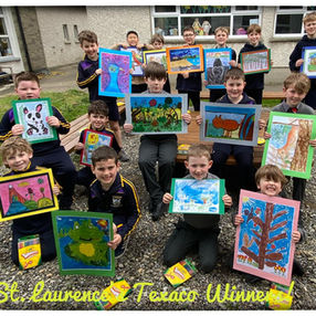 Our in school Texaco Art Competition Winners!