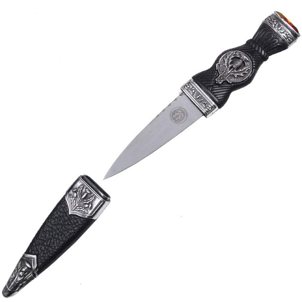 Sgian Dubh - Thistle Crest