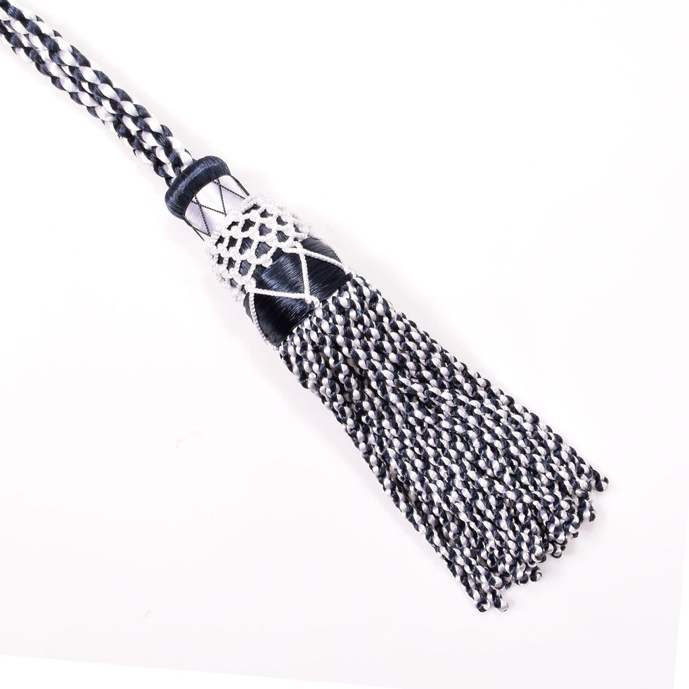Thumbnail: Heritage Navy and Silver Silk Cords