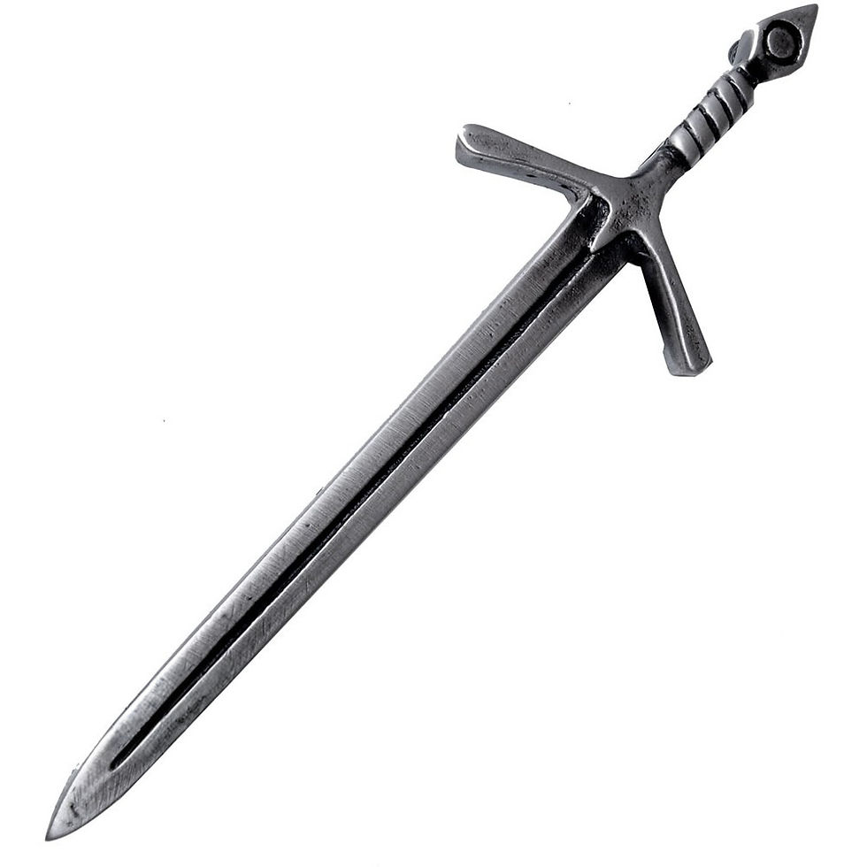 Thumbnail: West Highland Battle Sword Kilt Pin