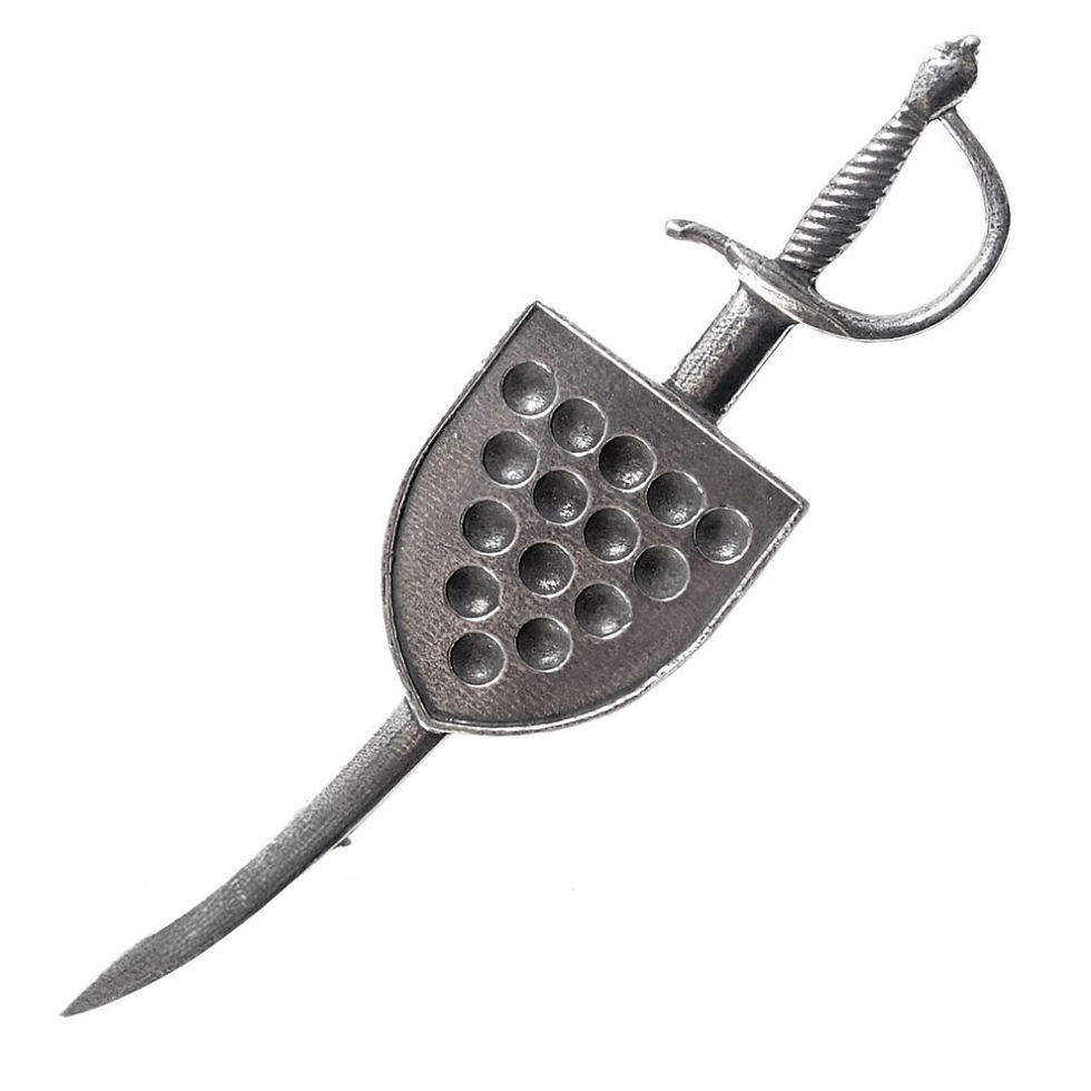 Thumbnail: Cornish Smuggler's Kilt Pin