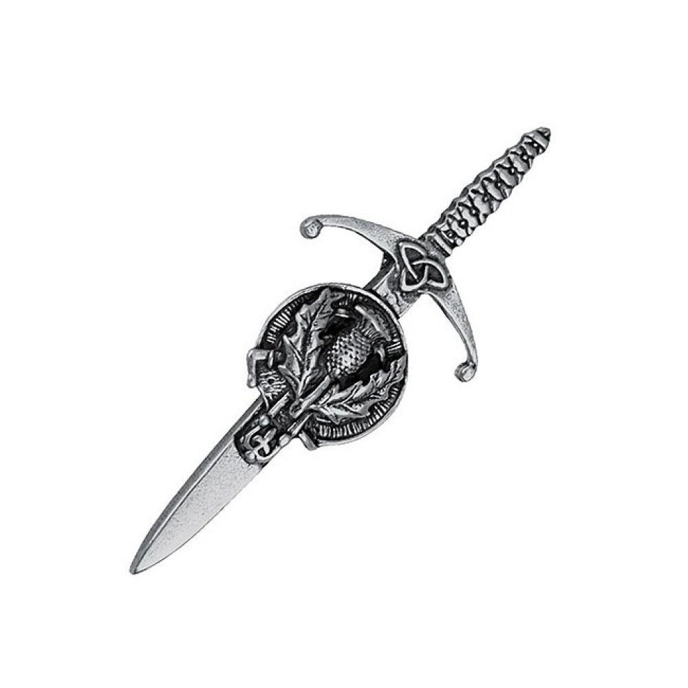 Thistle Crest Kilt Pin