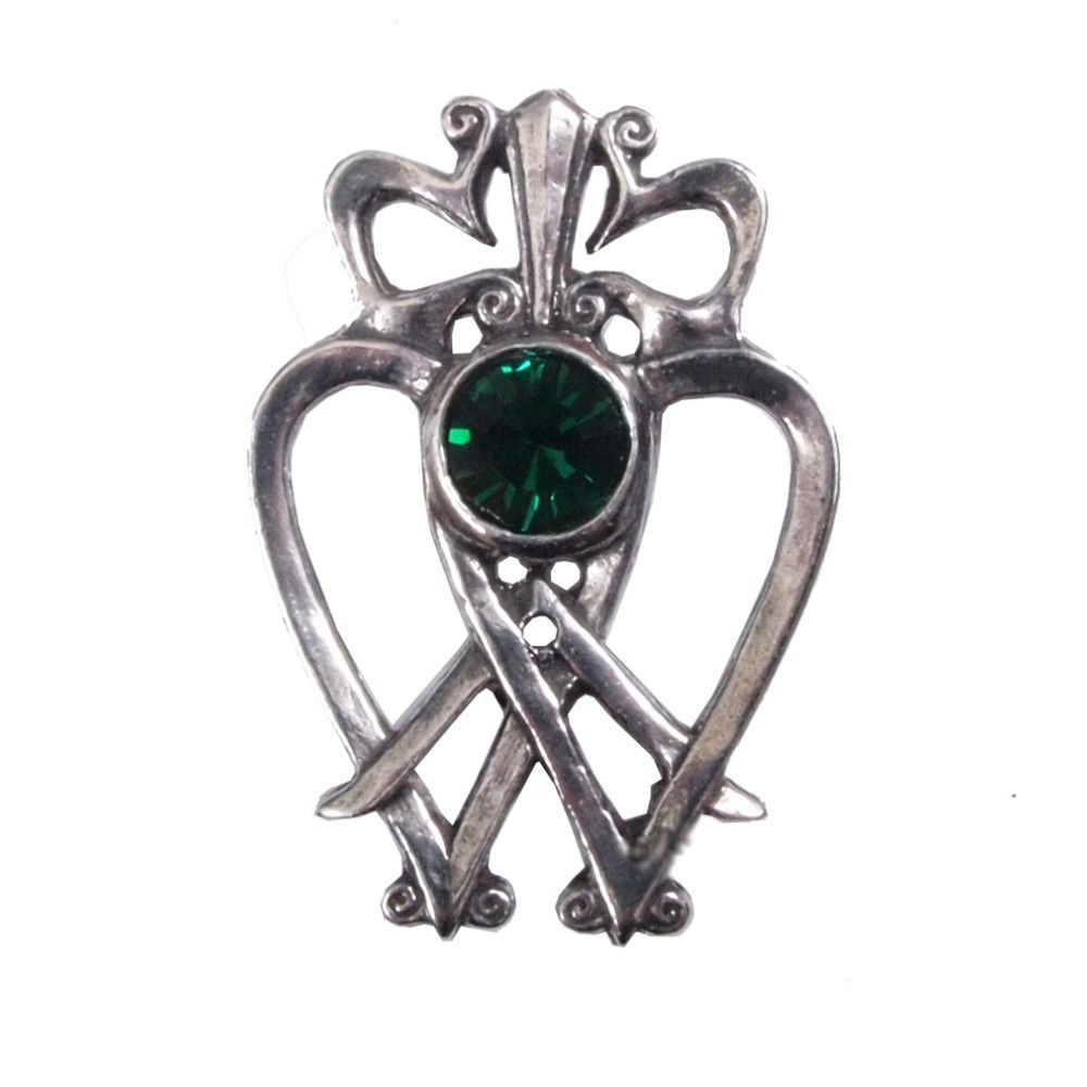 Plain Luckenbooth Brooch