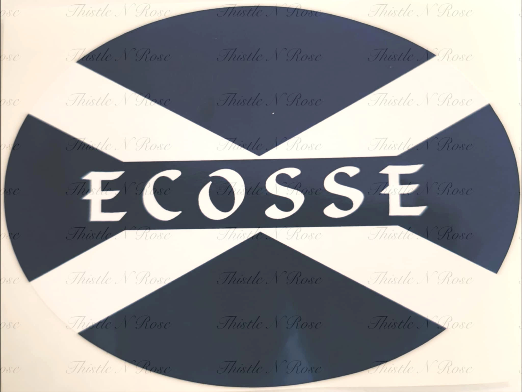Sticker Saltire Ecosse
