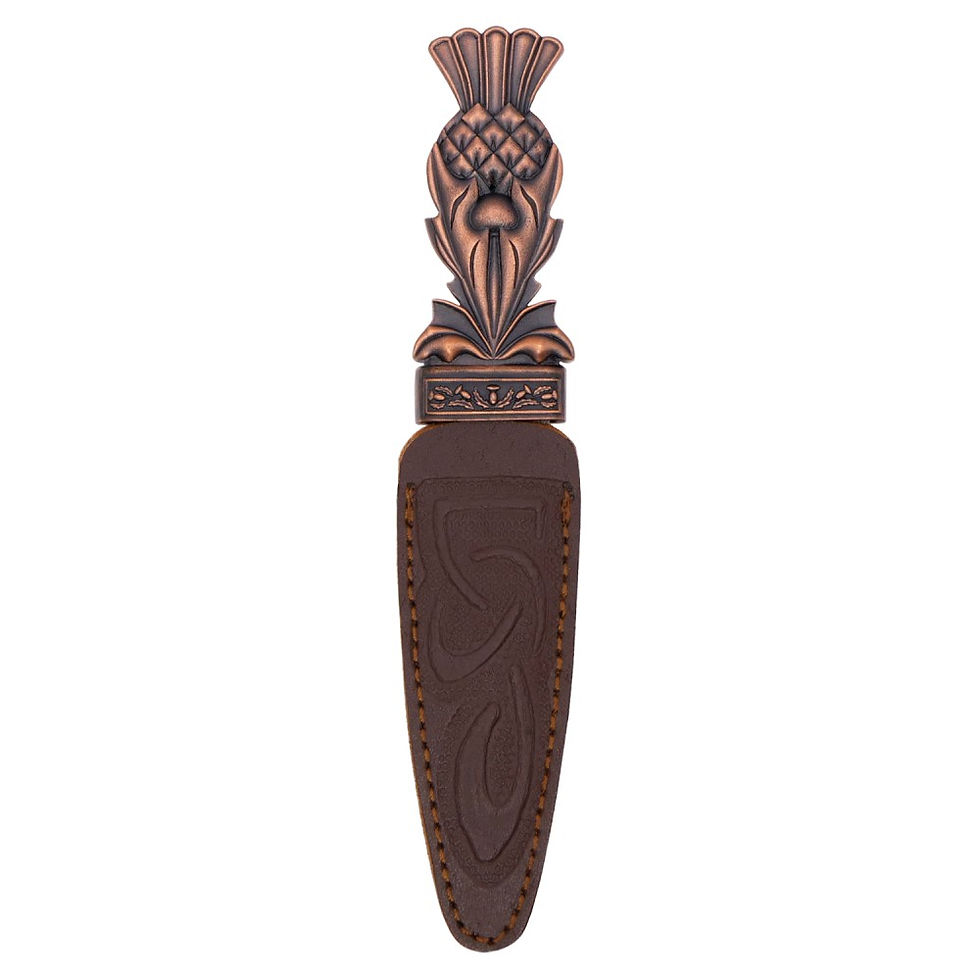 Thumbnail: Sgian Dubh - Thistle Copper