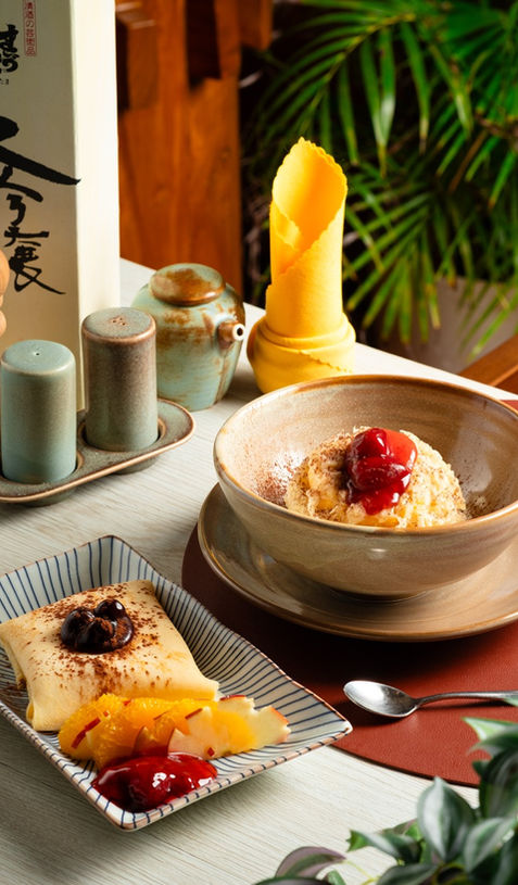 Desserts in Hikari at Sunlight Ecotourism Island Resort
