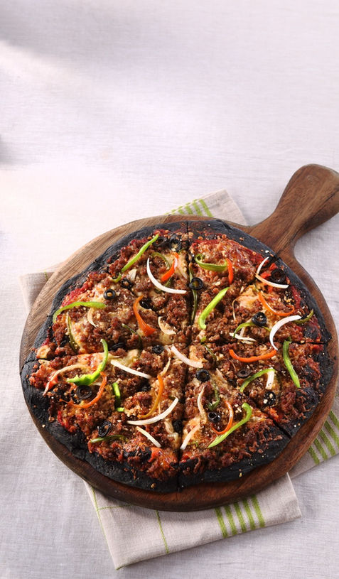 Mezza Luna Pizza in Poolside Patio at Sunlight Ecotourism Island Resort