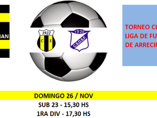 Última fecha del Regular, Liga Arrecifes