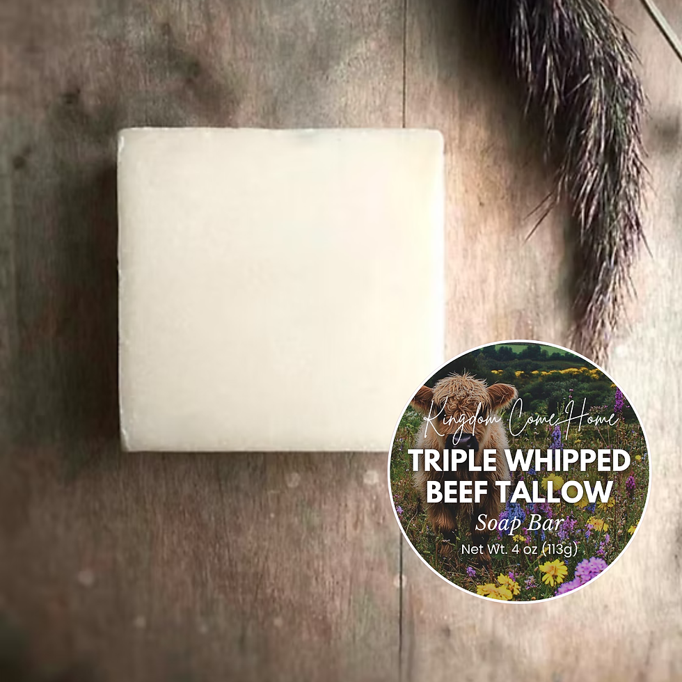 Triple Whipped Beef Tallow Bar