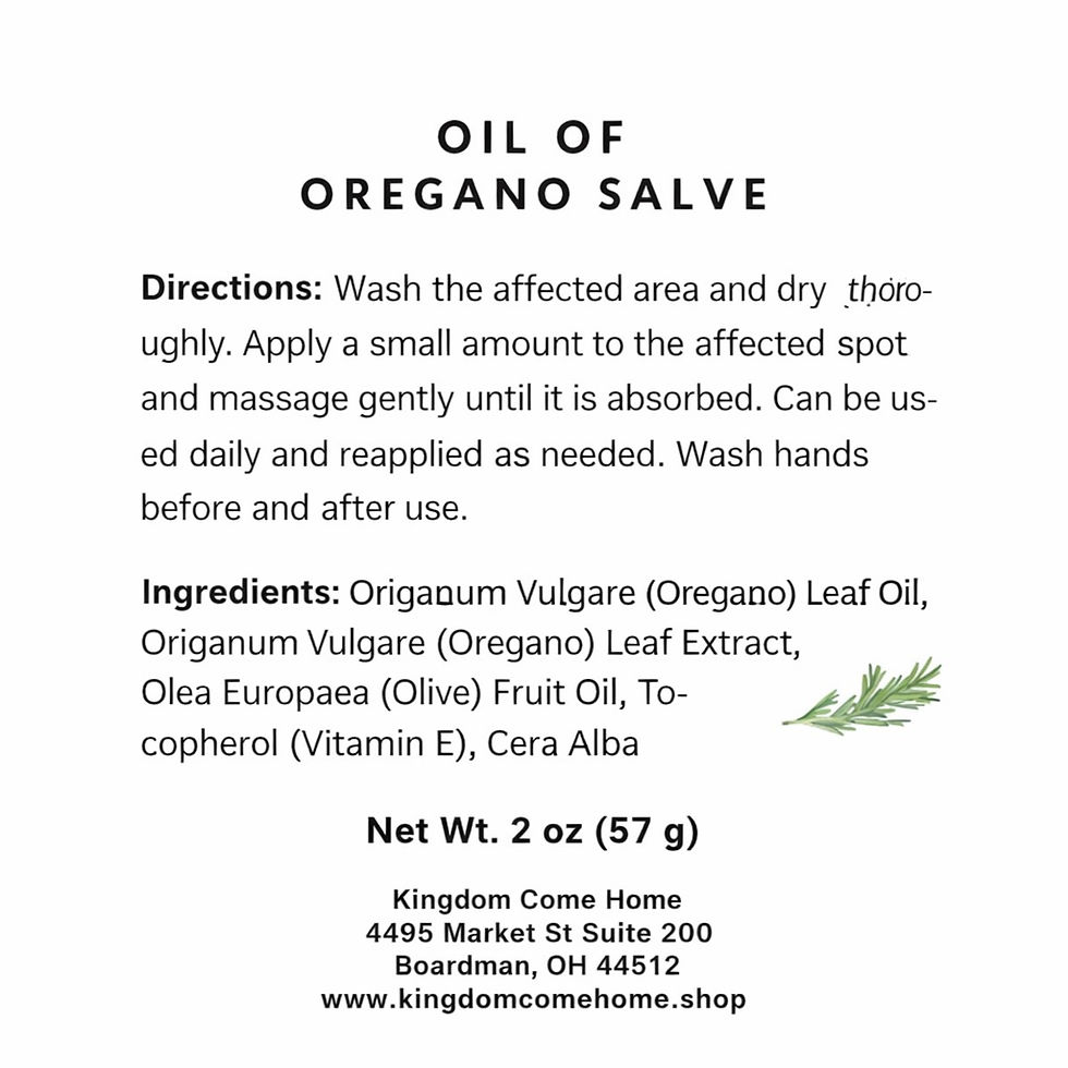 Thumbnail: Oil of Oregano Salve 