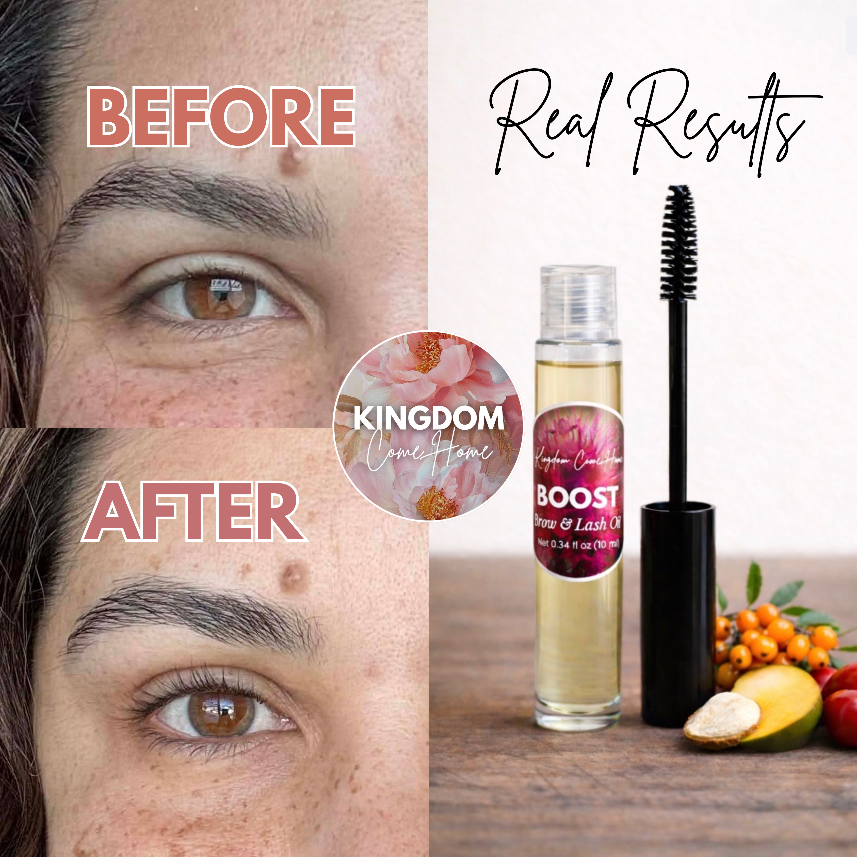 Organic Boost Brow & Lash Oil