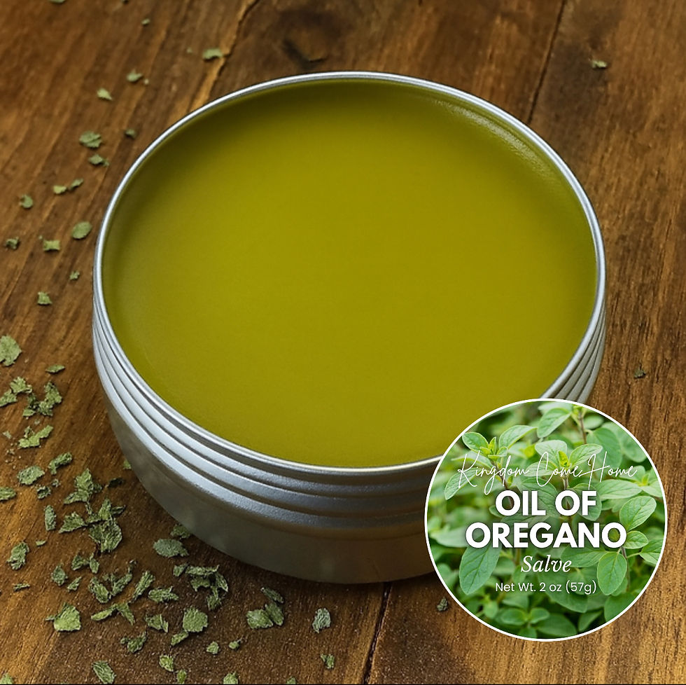 Oil of Oregano Salve