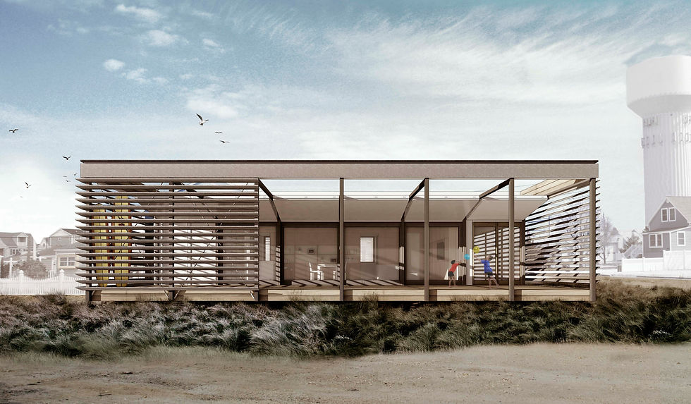 South Elevation Render