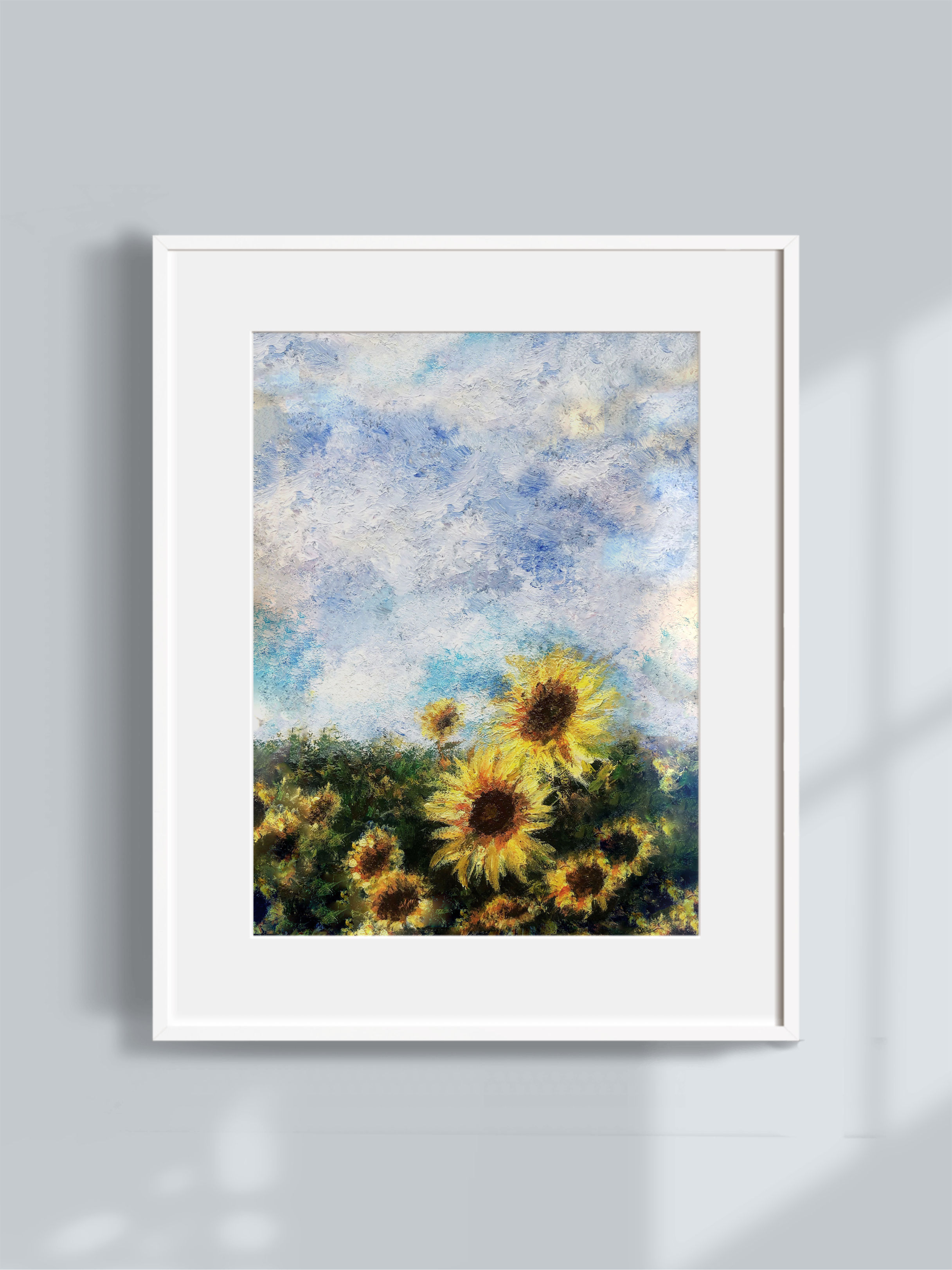 Art Print|向日葵的微笑