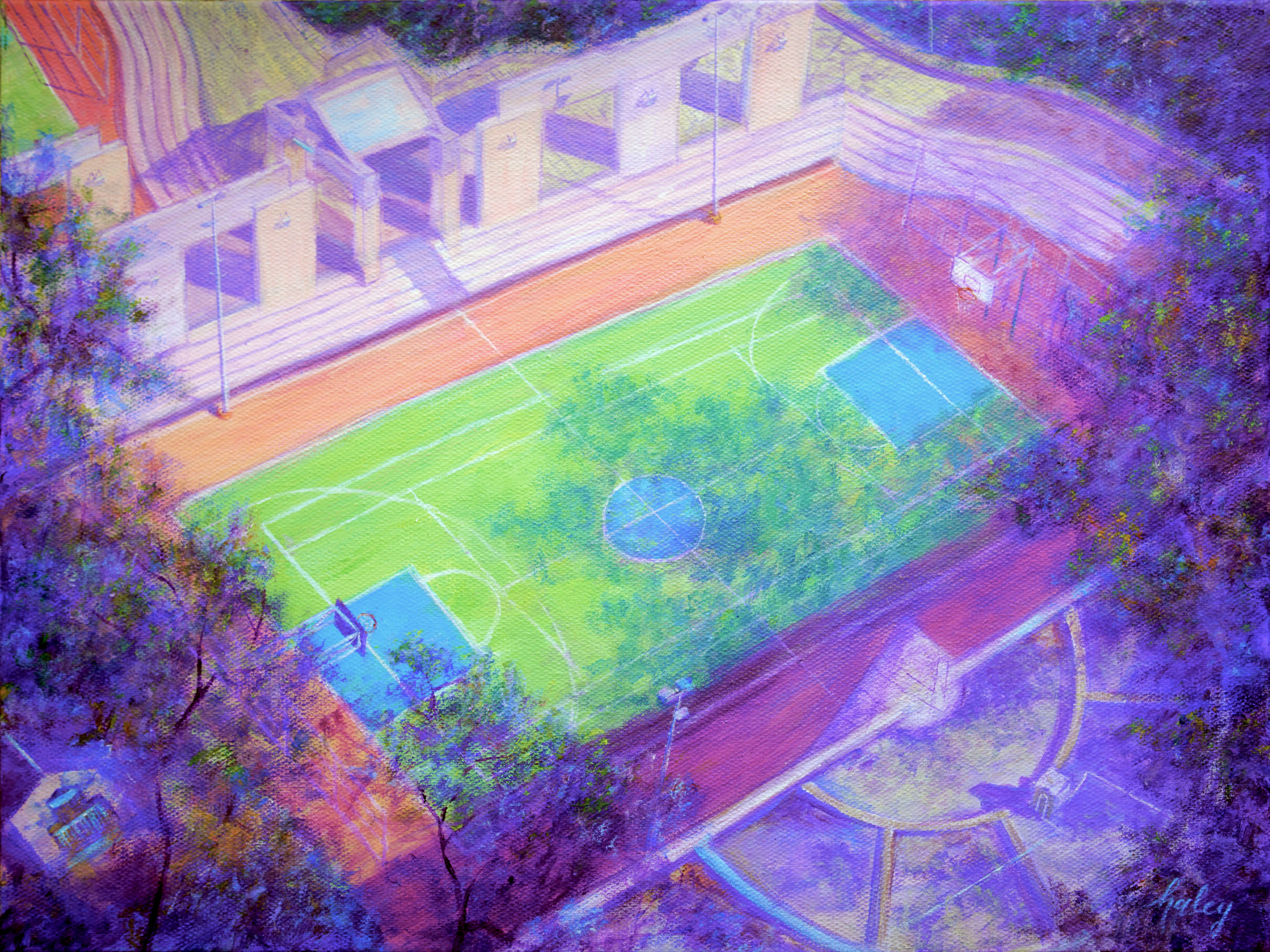 Limited Edition Print|日光下的球場