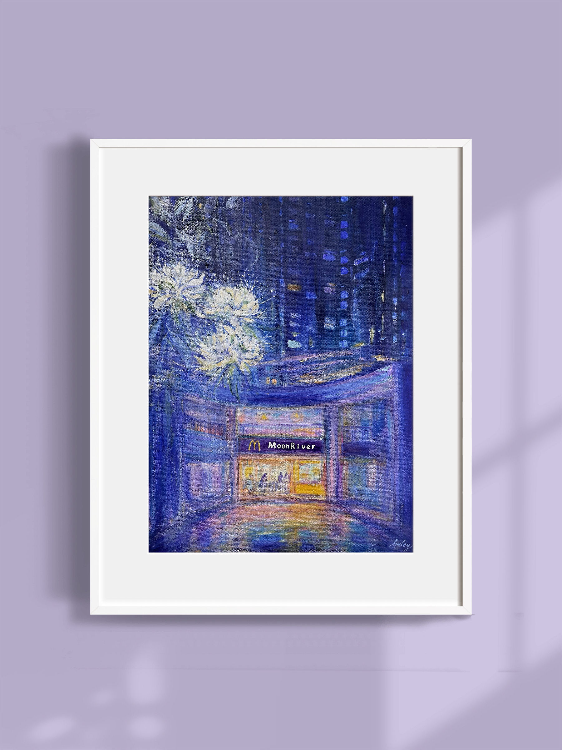 Limited Edition Print|花漾浮城 Nocturne Bloom