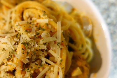 Creamy Parmesan Pasta with Hot Italian Sausage