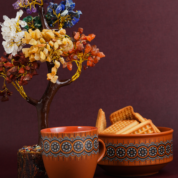 Product image with storytelling elements