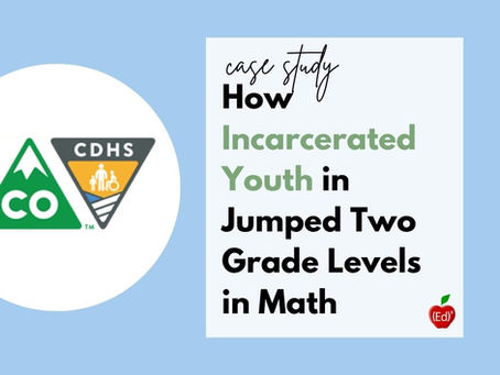 How Incarcerated Youth in Colorado Jumped Two Grade Levels in Math