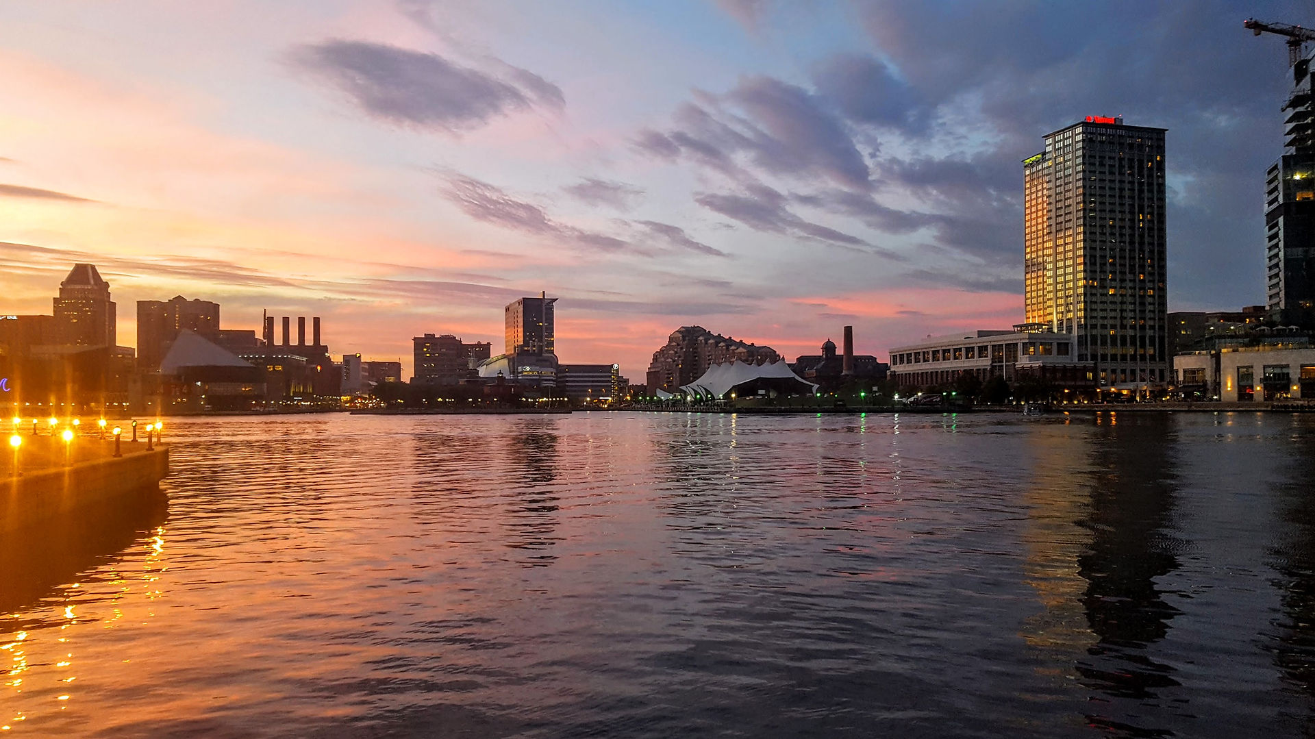 Sunset from the Promenade