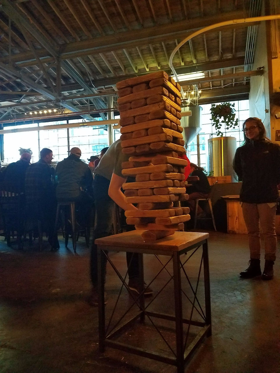 Jenga at Twin Leaf