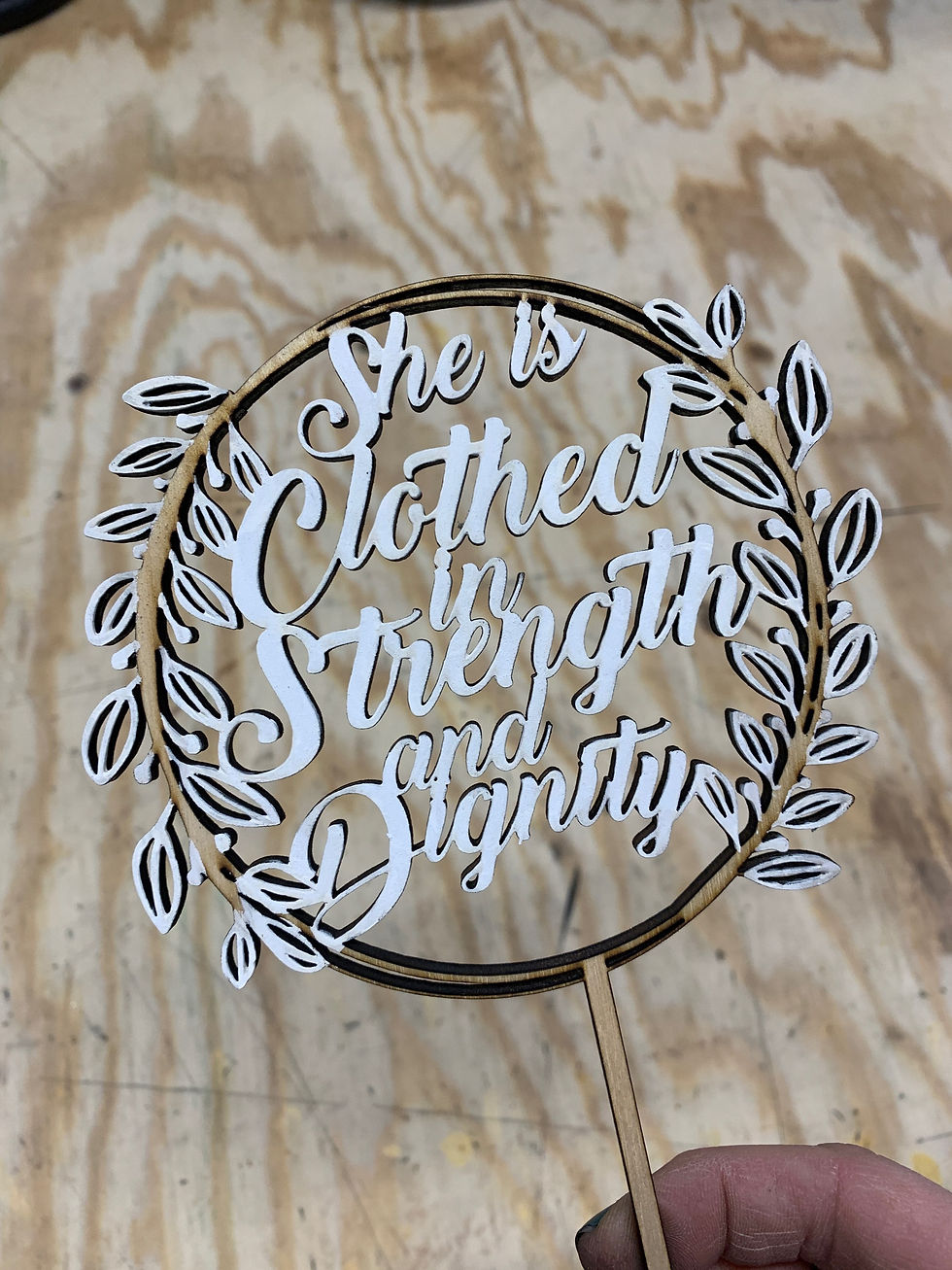 Thumbnail: God Bless Cake Topper