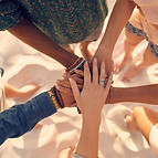 Group Hands Together
