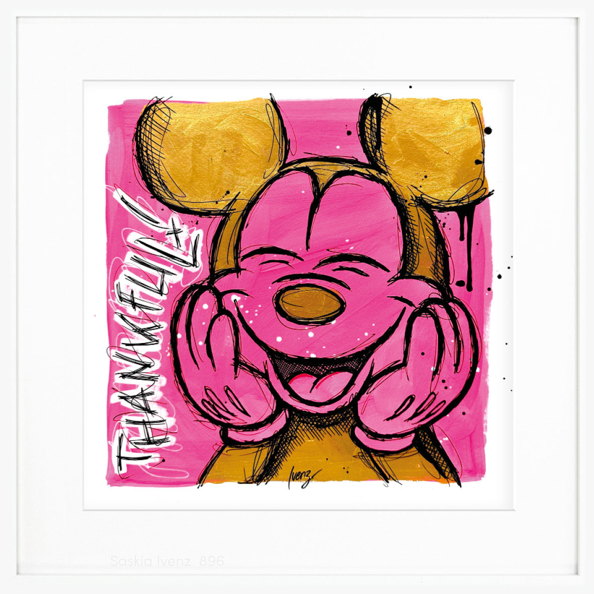 BE THANKFUL - Neon Pink