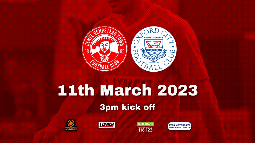 HHTFC v Oxford City