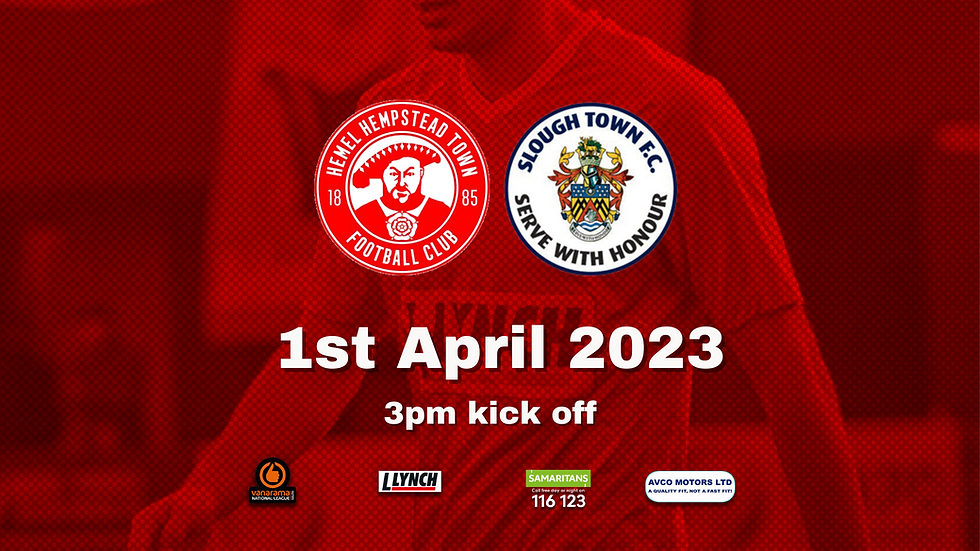 HHTFC v Slough Town