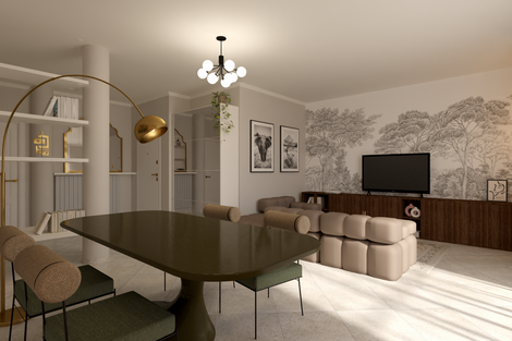 Una nuova vita con lo stesso pavimento