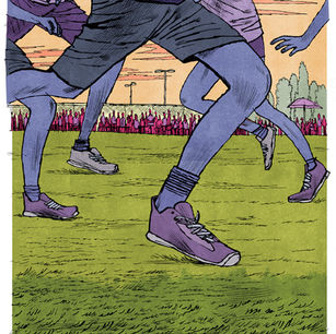 Weekend Warriors, sports, soccer, illustration
Artist: Matt Rota
Client: The American Scholar
