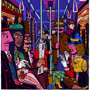 Artist: Melcher Oosterman
Melcher's take on a cover for the book by Mikhail Bulgakov