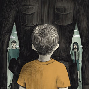 Artist: Virginia Mori
Client: Deseret News
For a text about family separation policy during the Trump era, to discourage immigration.