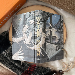 Artist: Danlin Zhang
Client: Illumicrate
Photo by @bookwormgram
Illustration for the hard-cover of "Water Moon" by Samantha Sotto Yambao