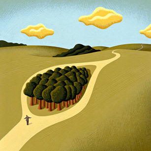 Illustration by Adam Niklewicz, Adam Niklewicz,  illustration, conceptual, painting, acrylic painting, conceptual art, editorial illustration