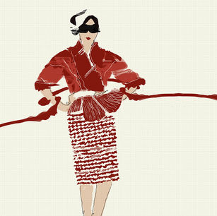 Artist: Susie Ang
fashion illustration