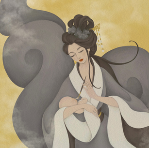 Nu Wa, illustration, Wai