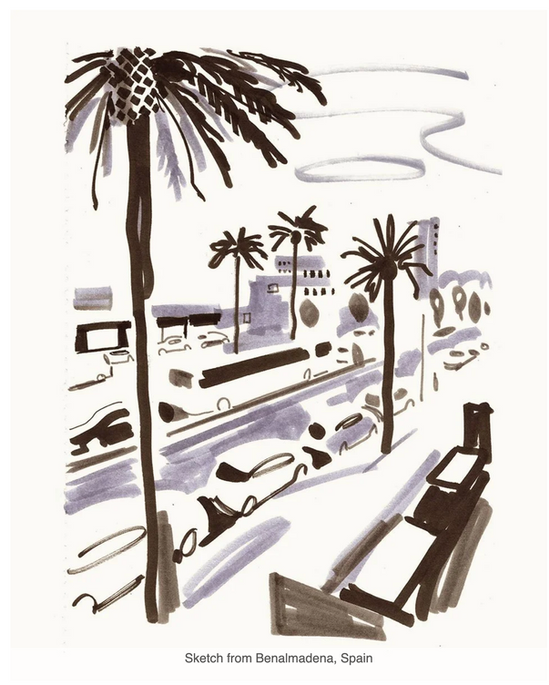 Ben Pearce, sketchbook, ink drawings, markers, illustrations