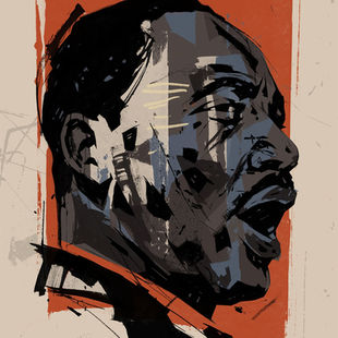 Martin Luther King, by Martin French