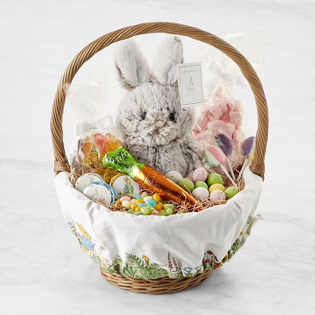 Williams Sonoma & Pottery Barn Kids Small Peter Rabbit™ Easter Gift Basket ($99.95)