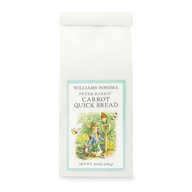 Williams Sonoma Peter Rabbit Carrot Quick Bread Mix ($14.95)