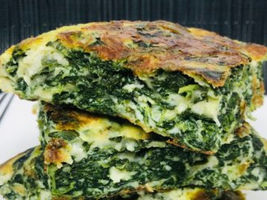 Spinach and Cheese Mina
