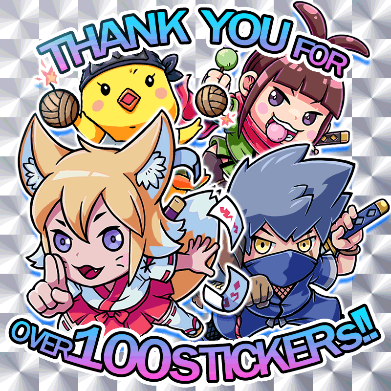 Fanatic "CryptoNInja THANKs 100"!