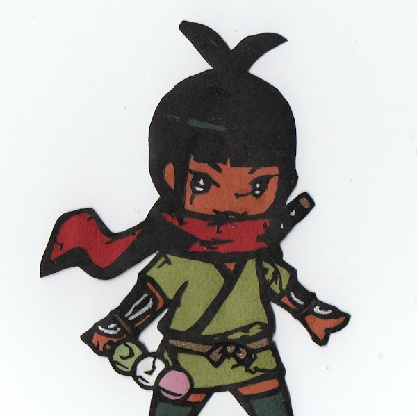 paper-cutting-art　×　CryptoNInja #009 anne