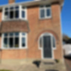 An image of a brand new front door fitted by Fox Windows & Doors
