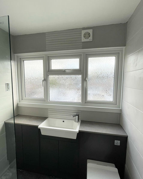 New privacy glass windows fitted by Fox Home Improvements
