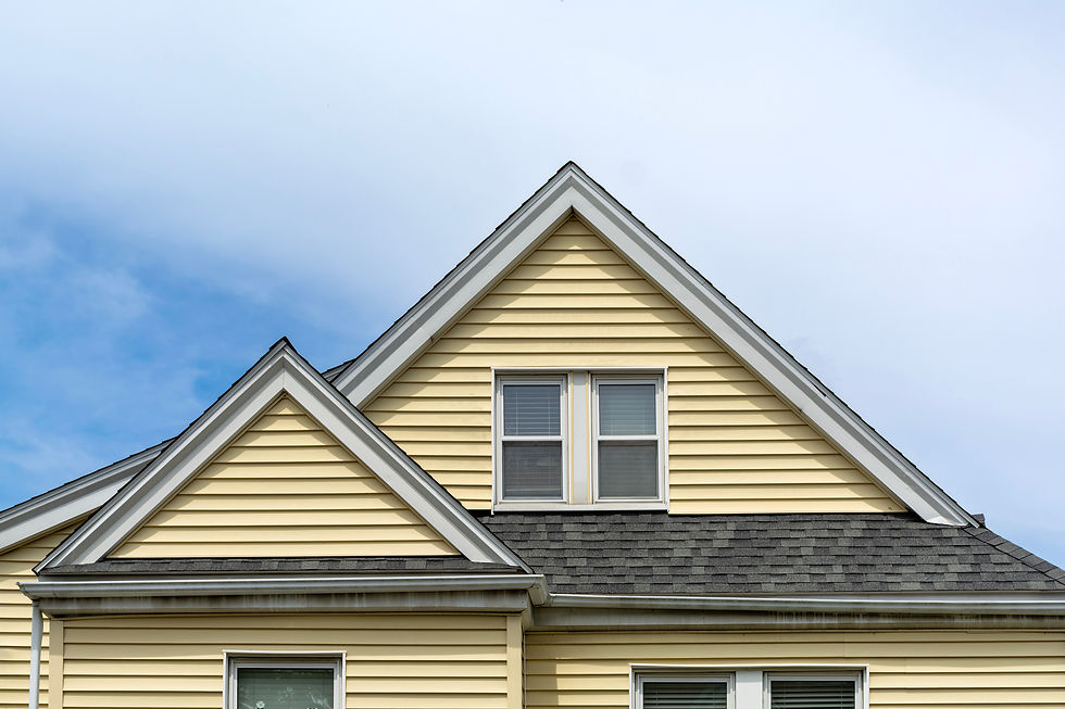 External wood cladding.